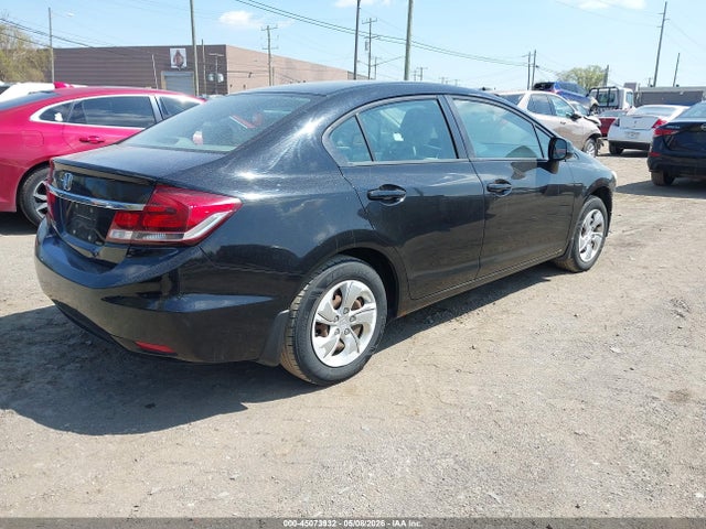 2013 Honda Civic Lx მანქანა იყიდება აუქციონზე, vin: 19XFB2F56DE081201, აუქციონის ნომერი: 45073932