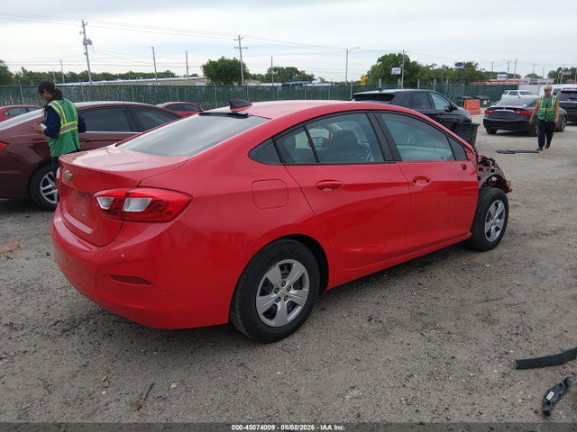 Chevrolet Cruze Ls Auto 2017 1G1BC5SM6H7116814 Image 4