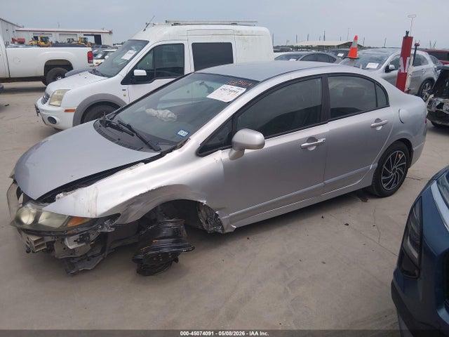 45074091 :رقم المزاد ، 19XFA1F53BE035125 vin ، 2011 Honda Civic Lx مزاد بيع
