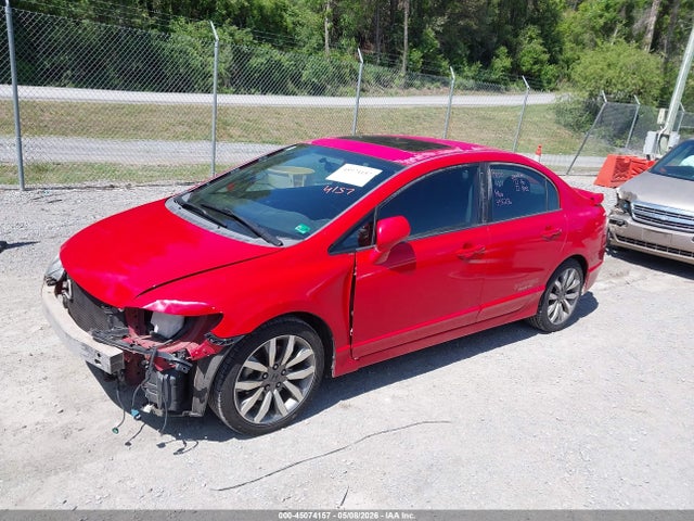 2009 Honda Civic Si მანქანა იყიდება აუქციონზე, vin: 2HGFA55579H706272, აუქციონის ნომერი: 45074157