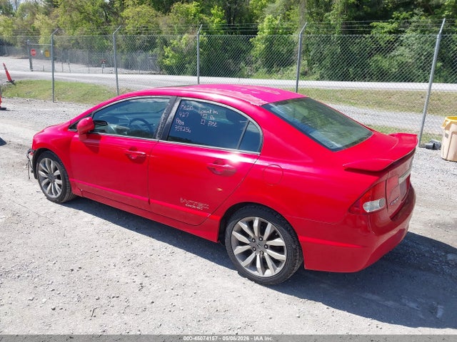 2009 Honda Civic Si მანქანა იყიდება აუქციონზე, vin: 2HGFA55579H706272, აუქციონის ნომერი: 45074157