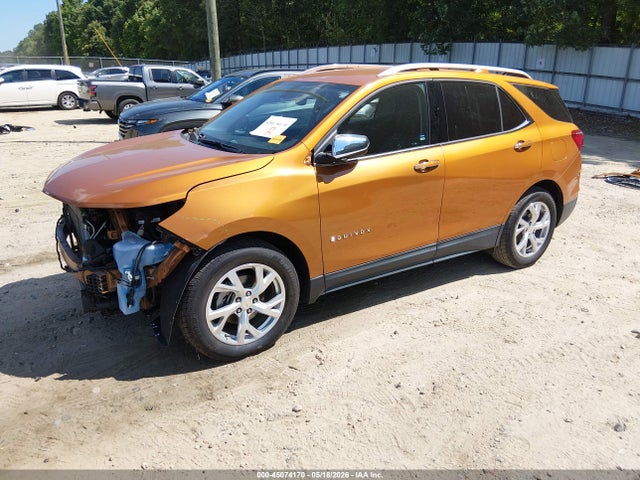 45074170 :رقم المزاد ، 2GNAXMEV7J6190391 vin ، 2018 Chevrolet Equinox Premier مزاد بيع