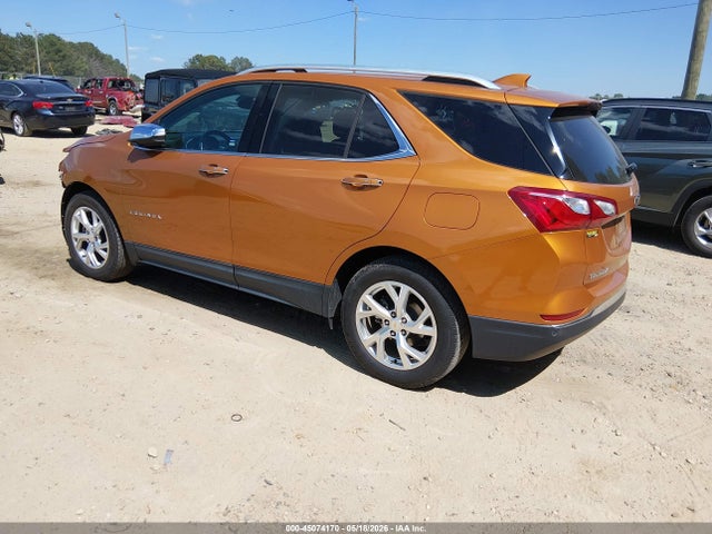 45074170 :رقم المزاد ، 2GNAXMEV7J6190391 vin ، 2018 Chevrolet Equinox Premier مزاد بيع