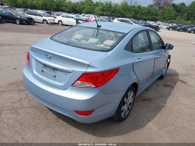 45074172 :رقم المزاد ، KMHCU4AEXCU170197 vin ، 2012 Hyundai Accent Gls مزاد بيع
