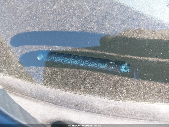 Aukcja sprzedaży 2013 Honda Civic Lx, vin: 19XFB2F52DE205898, numer aukcji: 45074205