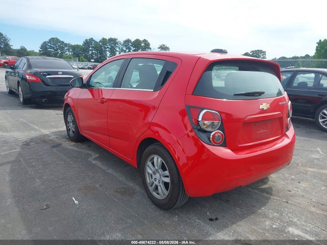 Продажа на аукционе авто 2016 Chevrolet Sonic Lt Auto, vin: 1G1JC6SH8G4139693, номер лота: 45074222