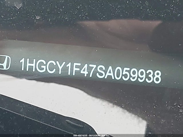 1HGCY1F47SA059938 Honda ACCORD SE
