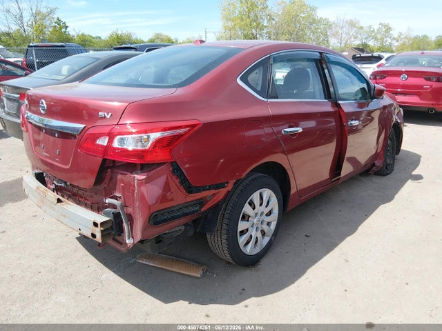 2017 Nissan Sentra Sv მანქანა იყიდება აუქციონზე, vin: 3N1AB7AP7HY248186, აუქციონის ნომერი: 45074251