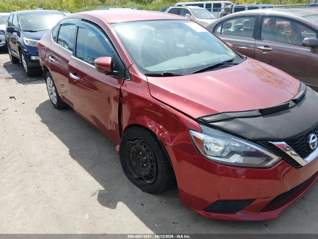 2017 Nissan Sentra Sv მანქანა იყიდება აუქციონზე, vin: 3N1AB7AP7HY248186, აუქციონის ნომერი: 45074251