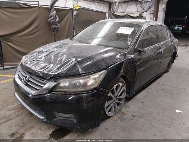 45074396 :رقم المزاد ، 1HGCR2E53FA225911 vin ، 2015 Honda Accord Sport مزاد بيع