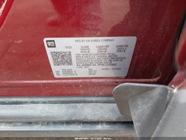 Продажа на аукционе авто 2023 Buick Encore Gx Preferred Awd, vin: KL4MMCSL7PB120062, номер лота: 45074407
