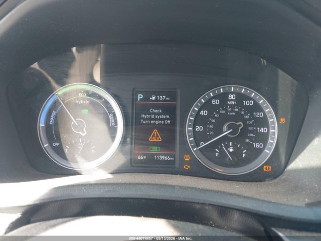 Продажа на аукционе авто 2018 Hyundai Sonata Hybrid Se, vin: KMHE24L36JA079002, номер лота: 45074457