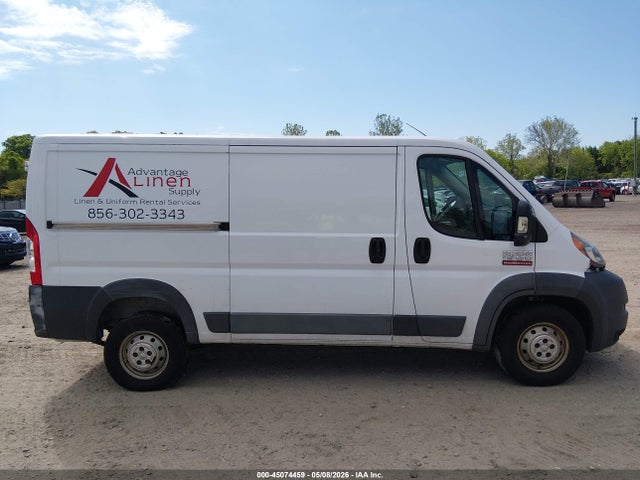 2017 Ram Promaster 1500 Low Roof 136 Wb მანქანა იყიდება აუქციონზე, vin: 3C6TRVAG3HE518786, აუქციონის ნომერი: 45074459