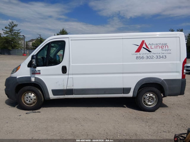 2017 Ram Promaster 1500 Low Roof 136 Wb მანქანა იყიდება აუქციონზე, vin: 3C6TRVAG3HE518786, აუქციონის ნომერი: 45074459