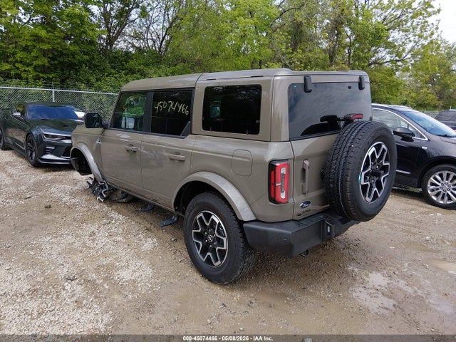 Продажа на аукционе авто 2025 Ford Bronco Outer Banks, vin: 1FMEE8BP2SLB38085, номер лота: 45074466