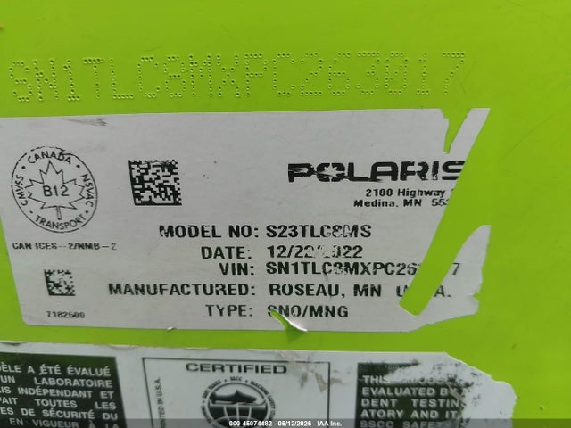 Pola Assault 2023 SN1TLC8MXPC263017 Image 9