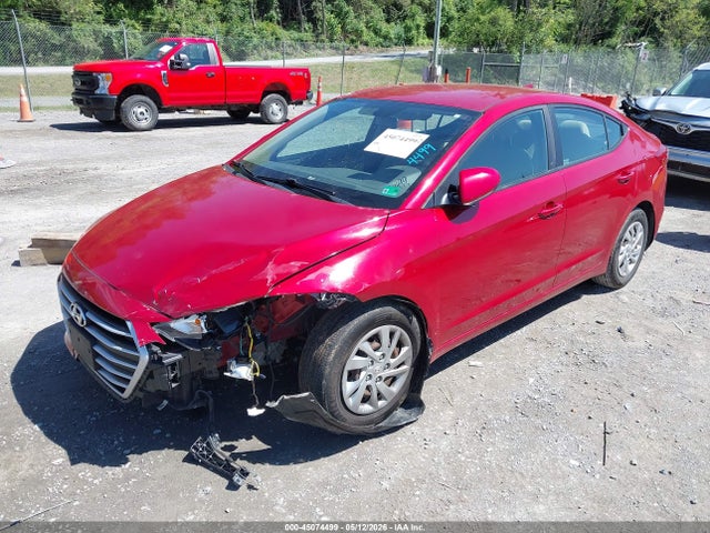 45074499 :رقم المزاد ، KMHD74LF5HU417795 vin ، 2017 Hyundai Elantra Se مزاد بيع