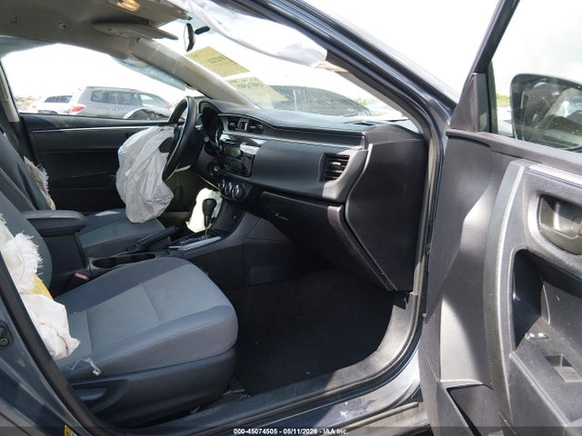 Продаж на аукціоні авто 2015 Toyota Corolla L, vin: 2T1BURHE5FC455605, номер лоту: 45074505