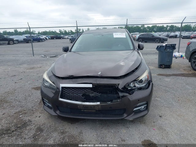 2016 Infiniti Q50 3.0t Premium მანქანა იყიდება აუქციონზე, vin: JN1EV7AR4GM343901, აუქციონის ნომერი: 45074532
