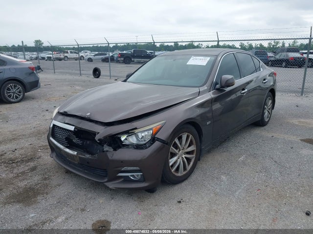 2016 Infiniti Q50 3.0t Premium მანქანა იყიდება აუქციონზე, vin: JN1EV7AR4GM343901, აუქციონის ნომერი: 45074532