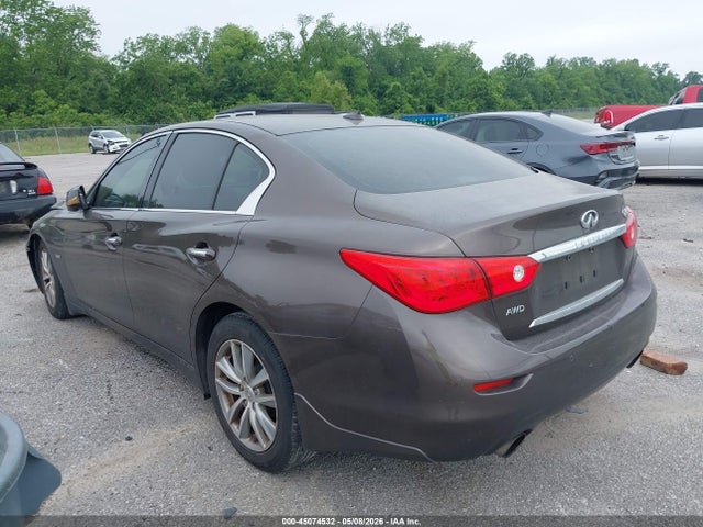 2016 Infiniti Q50 3.0t Premium მანქანა იყიდება აუქციონზე, vin: JN1EV7AR4GM343901, აუქციონის ნომერი: 45074532