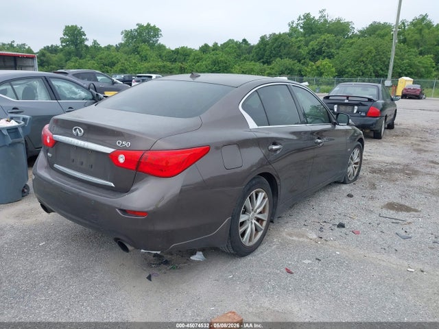 2016 Infiniti Q50 3.0t Premium მანქანა იყიდება აუქციონზე, vin: JN1EV7AR4GM343901, აუქციონის ნომერი: 45074532