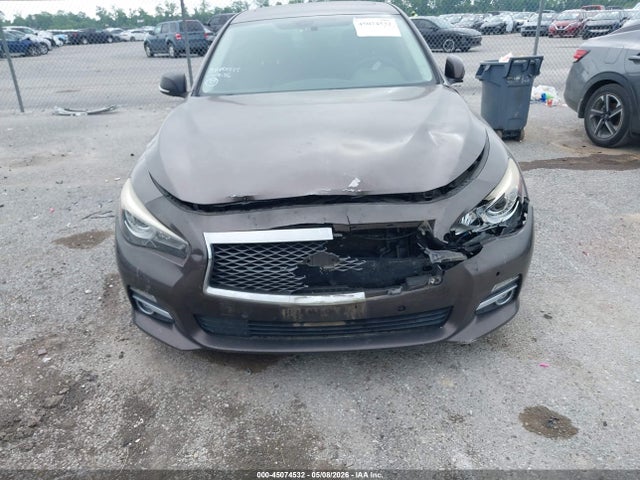 2016 Infiniti Q50 3.0t Premium მანქანა იყიდება აუქციონზე, vin: JN1EV7AR4GM343901, აუქციონის ნომერი: 45074532