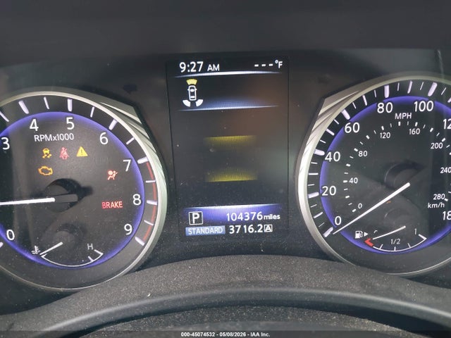 2016 Infiniti Q50 3.0t Premium მანქანა იყიდება აუქციონზე, vin: JN1EV7AR4GM343901, აუქციონის ნომერი: 45074532