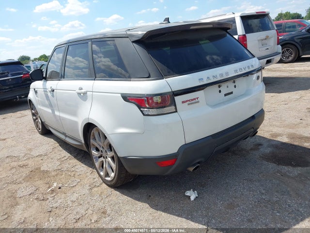 Aukcja sprzedaży 2016 Land Rover Range Rover Sport 5.0l V8 Supercharged/5.0l V8 Supercharged Dynamic, vin: SALWR2EF1GA102851, numer aukcji: 45074571
