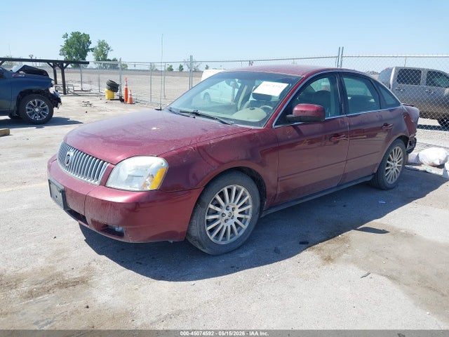 45074592 :رقم المزاد ، 1MEFM42185G610852 vin ، 2005 Mercury Montego Premier مزاد بيع