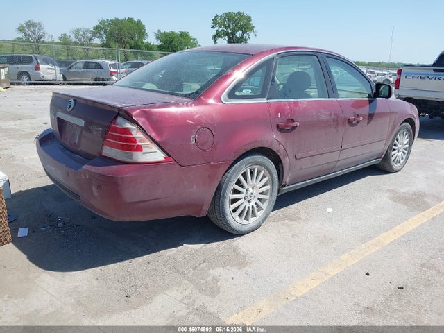 45074592 :رقم المزاد ، 1MEFM42185G610852 vin ، 2005 Mercury Montego Premier مزاد بيع