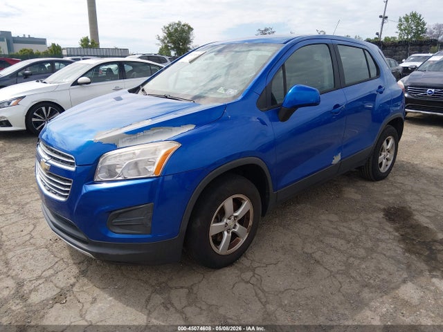45074608 :رقم المزاد ، KL7CJNSB2GB653382 vin ، 2016 Chevrolet Trax 1ls مزاد بيع
