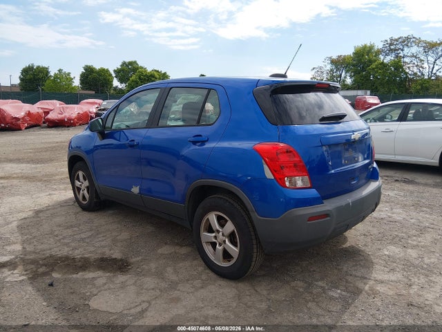 45074608 :رقم المزاد ، KL7CJNSB2GB653382 vin ، 2016 Chevrolet Trax 1ls مزاد بيع