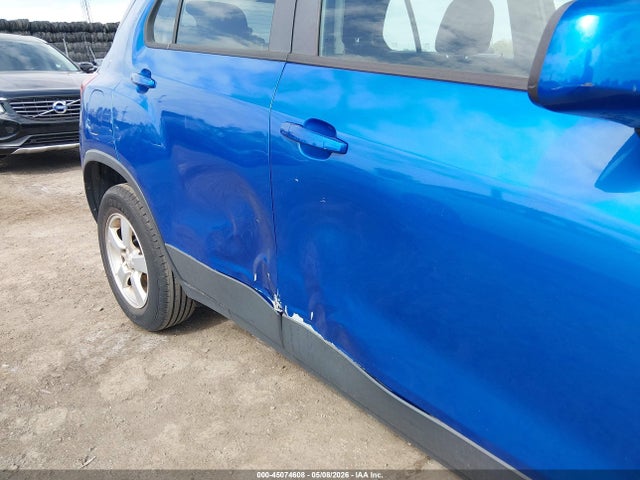 45074608 :رقم المزاد ، KL7CJNSB2GB653382 vin ، 2016 Chevrolet Trax 1ls مزاد بيع