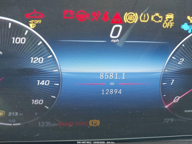 2025 Mercedes-benz Gla 250 4matic მანქანა იყიდება აუქციონზე, vin: W1N4N4GB4SJ661814, აუქციონის ნომერი: 45074632