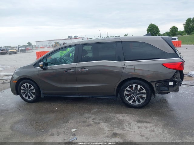 2022 Honda Odyssey Ex-l მანქანა იყიდება აუქციონზე, vin: 5FNRL6H75NB034690, აუქციონის ნომერი: 45074709