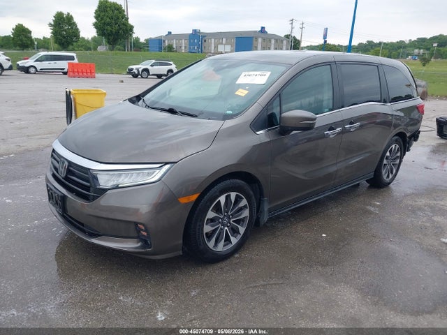 2022 Honda Odyssey Ex-l მანქანა იყიდება აუქციონზე, vin: 5FNRL6H75NB034690, აუქციონის ნომერი: 45074709