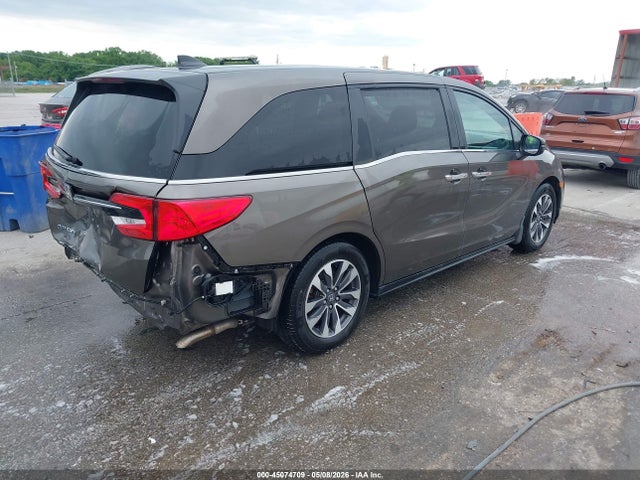 2022 Honda Odyssey Ex-l მანქანა იყიდება აუქციონზე, vin: 5FNRL6H75NB034690, აუქციონის ნომერი: 45074709