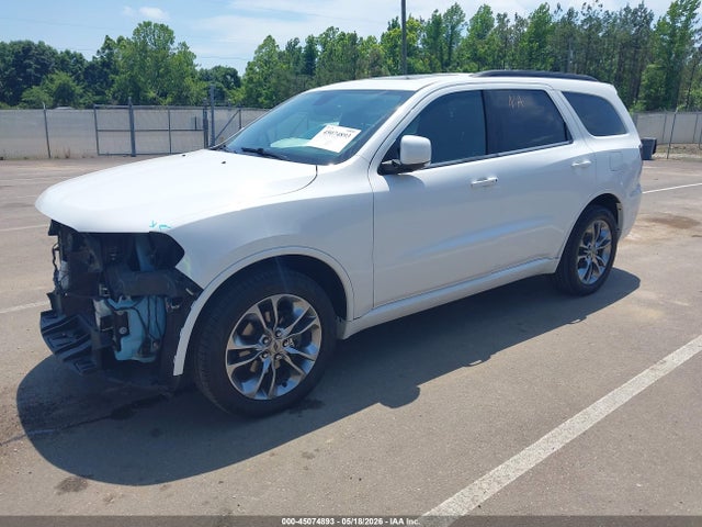 2019 Dodge Durango Gt Plus Awd მანქანა იყიდება აუქციონზე, vin: 1C4RDJDG4KC582856, აუქციონის ნომერი: 45074893