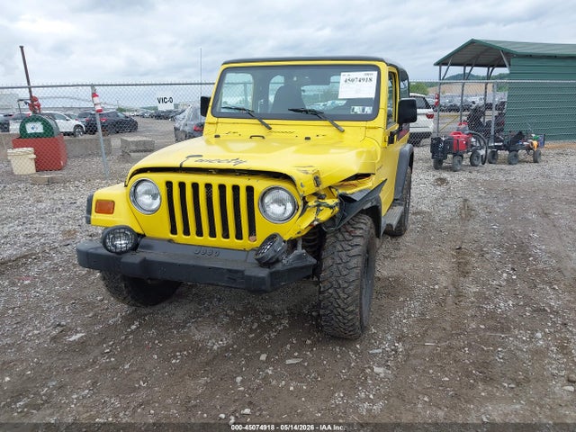 Продажа на аукционе авто 2001 Jeep Wrangler Se, vin: 1J4FA29P81P343029, номер лота: 45074918