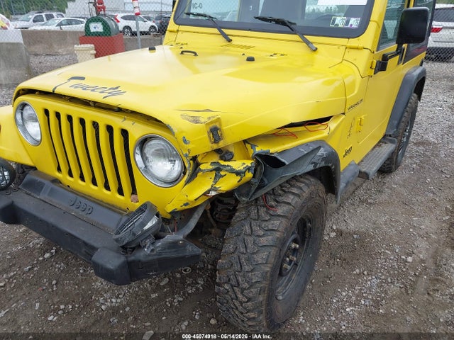 Продажа на аукционе авто 2001 Jeep Wrangler Se, vin: 1J4FA29P81P343029, номер лота: 45074918
