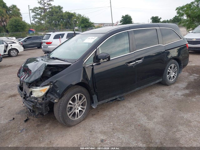 45074941 :رقم المزاد ، 5FNRL5H63CB121955 vin ، 2012 Honda Odyssey Ex-l مزاد بيع