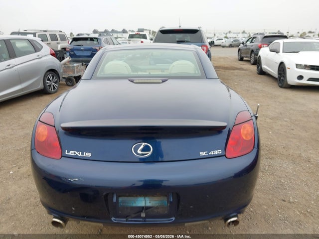 Auction sale of the 2002 Lexus Sc 430, vin: JTHFN48Y720012869, lot number: 45074952