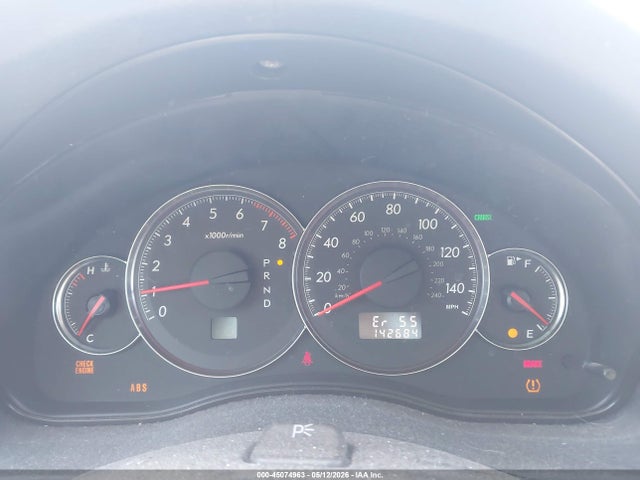 2008 Subaru Legacy 2.5i მანქანა იყიდება აუქციონზე, vin: 4S3BL616187219154, აუქციონის ნომერი: 45074963