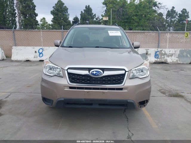 2015 Subaru Forester 2.5i Premium მანქანა იყიდება აუქციონზე, vin: JF2SJADC3FH809617, აუქციონის ნომერი: 45075043