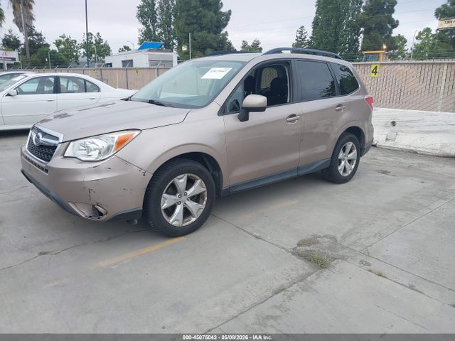2015 Subaru Forester 2.5i Premium მანქანა იყიდება აუქციონზე, vin: JF2SJADC3FH809617, აუქციონის ნომერი: 45075043