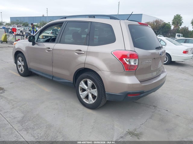 2015 Subaru Forester 2.5i Premium მანქანა იყიდება აუქციონზე, vin: JF2SJADC3FH809617, აუქციონის ნომერი: 45075043