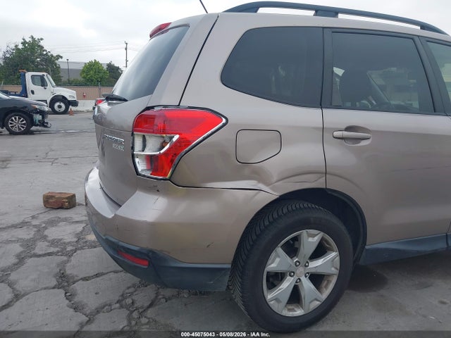 2015 Subaru Forester 2.5i Premium მანქანა იყიდება აუქციონზე, vin: JF2SJADC3FH809617, აუქციონის ნომერი: 45075043