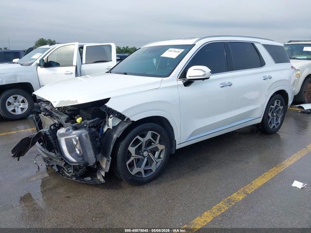 45075048 :رقم المزاد ، KM8R74HE1MU288003 vin ، 2021 Hyundai Palisade Calligraphy مزاد بيع
