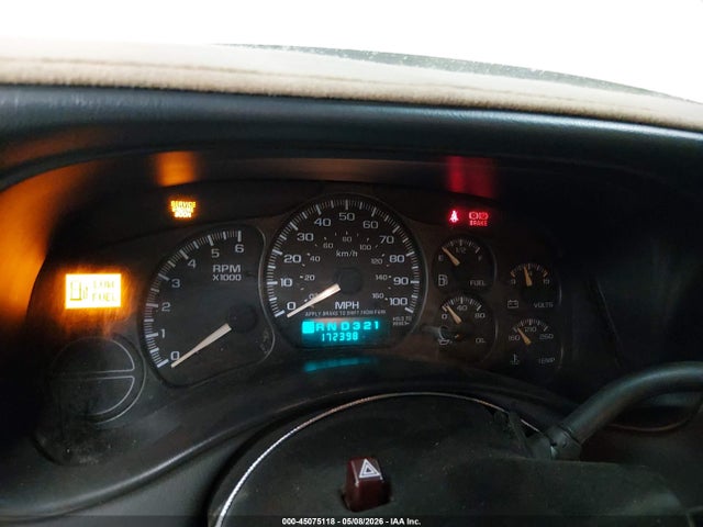 45075118 :رقم المزاد ، 3GNEK13T32G353317 vin ، 2002 Chevrolet Avalanche 1500 مزاد بيع